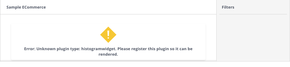 Dashboard in Compose SDK (no registered custom widget)