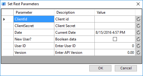 ElastiCube Manager UI rendered from the UIParameters object definition