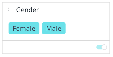 Vue filter tile example